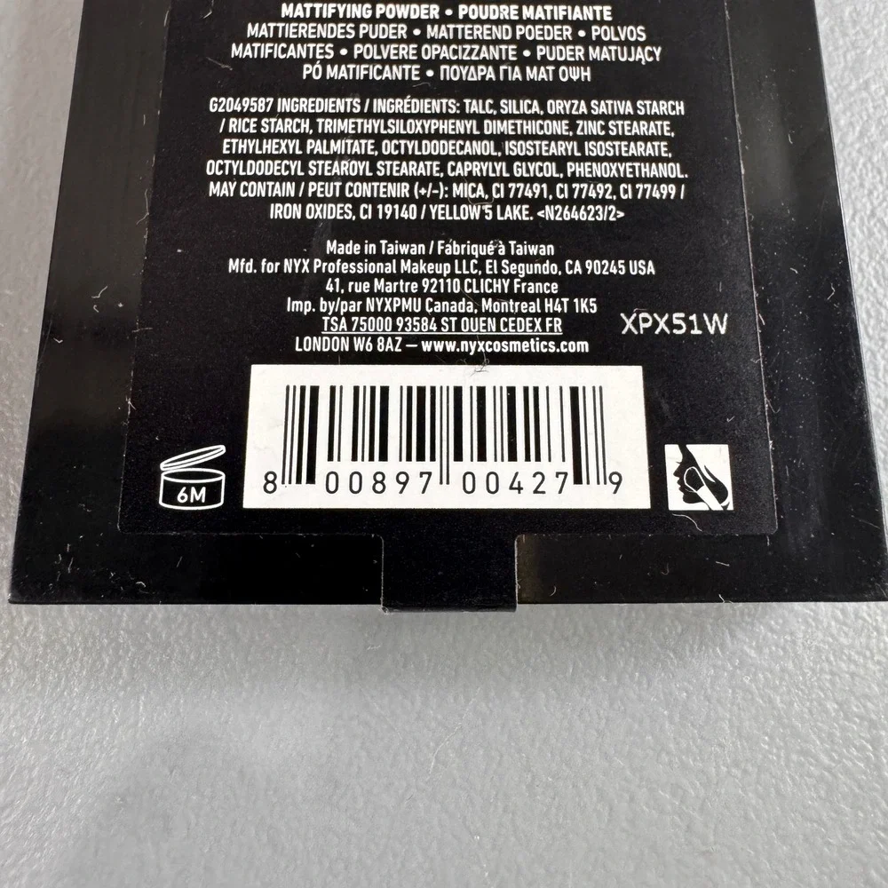 NYX Can't Stop Won't Stop Mattifying Powder Women Mocha Good CSWSM08 Matte 6g